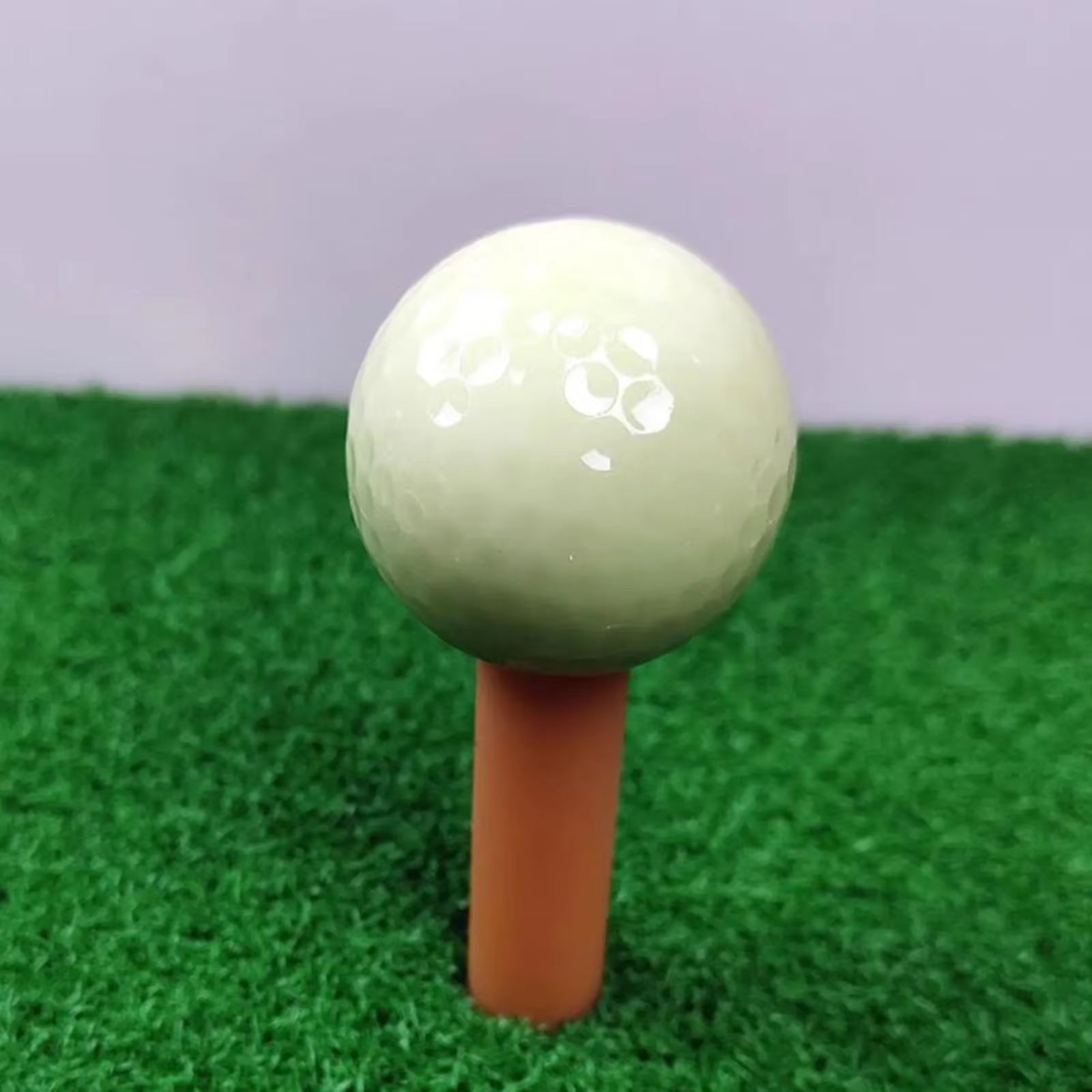 3/5Pcs Luminous Night Golf Ball Bright Luminous Balls Glow in the Dark Fluorescent Golf Ball for Training Hitting Practice Women