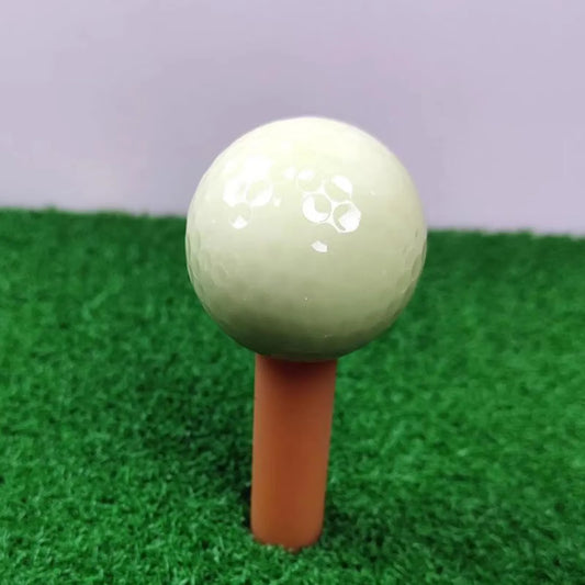 3/5Pcs Luminous Night Golf Ball Bright Luminous Balls Glow in the Dark Fluorescent Golf Ball for Training Hitting Practice Women